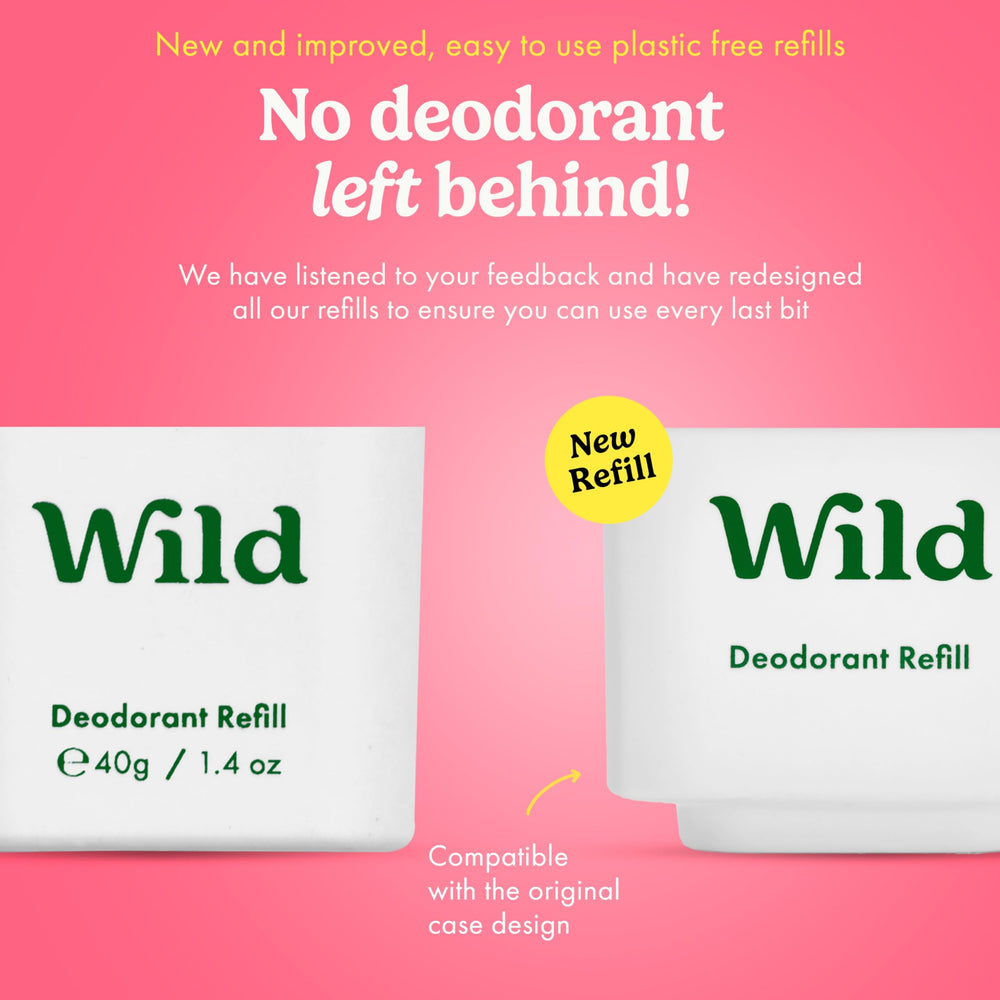 Eco-friendly bamboo pulp refill packaging emphasizes waste reduction with Wild Aqua Case.