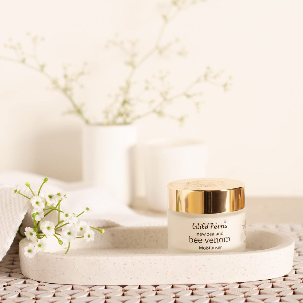 Wild Ferns Manuka Honey 80+ cream jar boosts natural moisture.