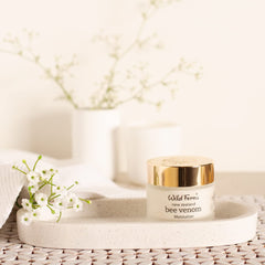 Wild Ferns Manuka Honey 80+ cream jar boosts natural moisture.