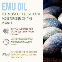 Detail of Emu oil in Wild Gold Tallow Balm highlighting skin-friendly hydration