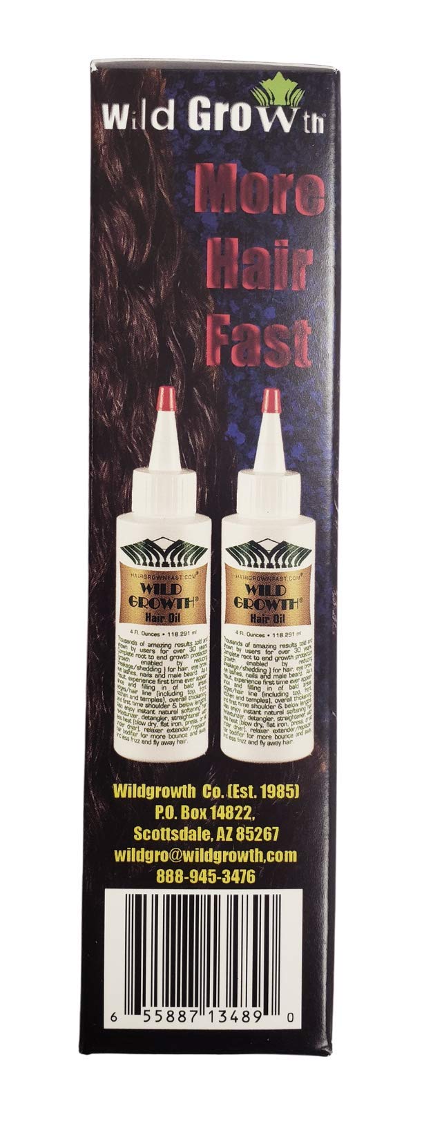 Wild Growth Hair Oil pack of 2 offers versatile care at home and on the go