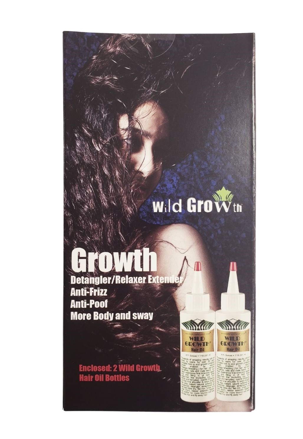 Smooth scalp massage with Wild Growth Hair Oil for nourished roots