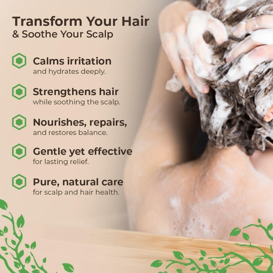 Wild Naturals aloe vera ingredient detail for soothing scalp care
