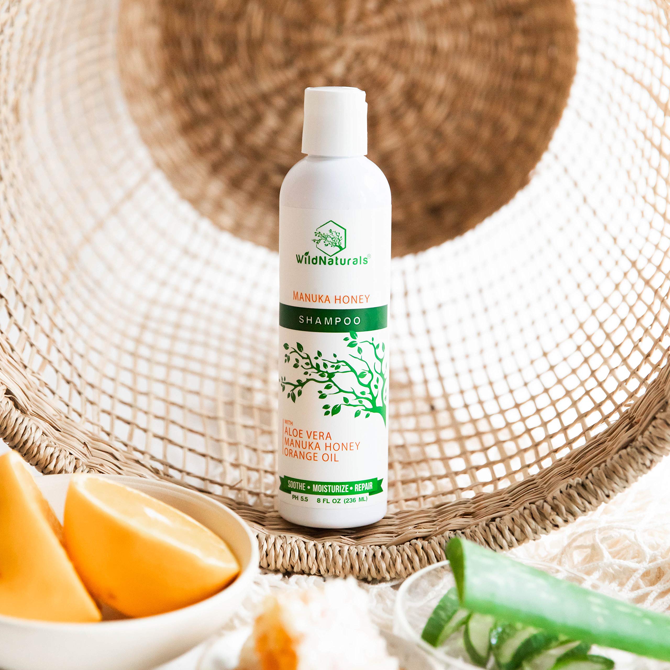 Wild Naturals Manuka Honey Hair shine after use, healthier-looking locks.