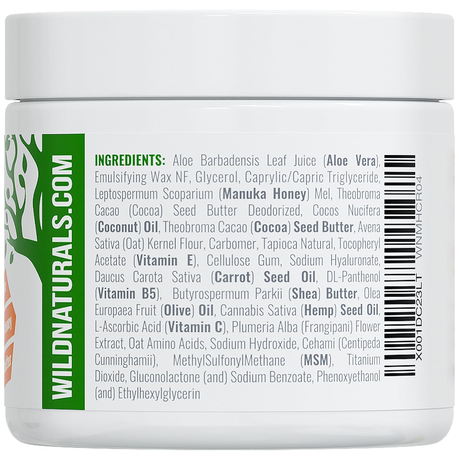 Wild Naturals Manuka Honey Moisturizer non-greasy finish on skin for comfortable wear