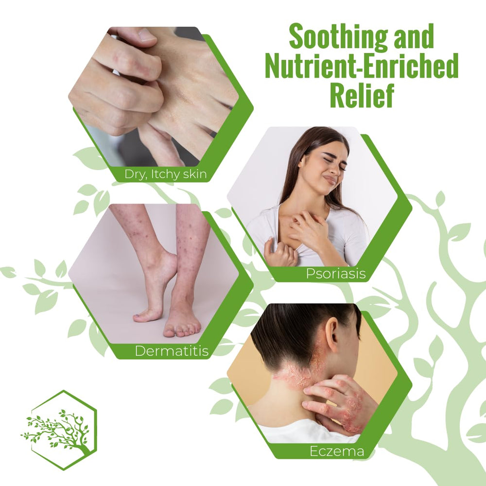 Wild Naturals eczema body wash ingredients featuring Manuka Honey and Aloe Vera
