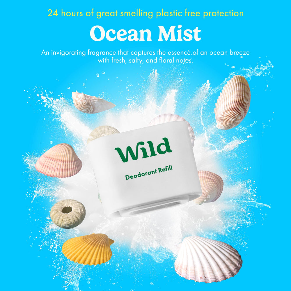 Wild Ocean Mist scent provides crisp sea breeze finish.