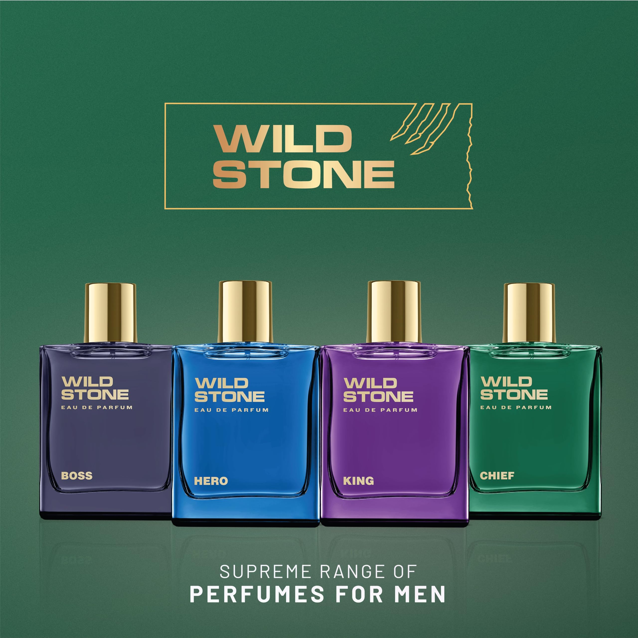Wild Stone Chief EDP 100 ml bottle suited for everyday wear and special occasions.