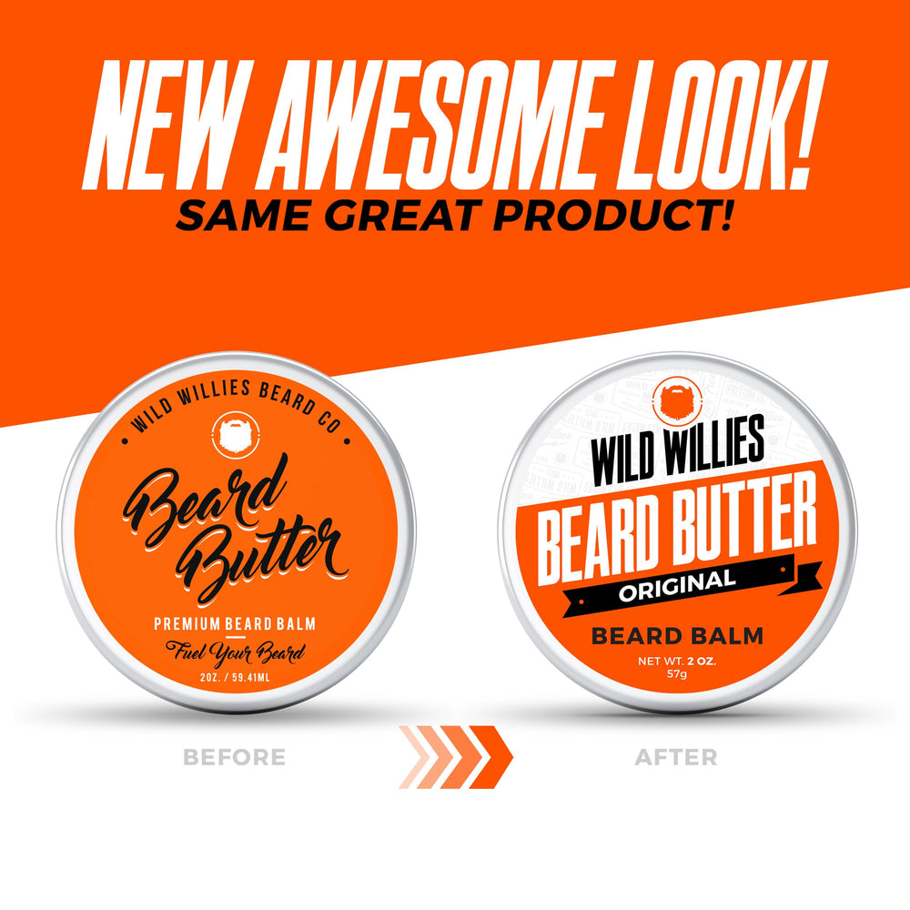 Wild Willies beard finishing gloss after styling for a polished look