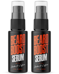 Wild Willies Beard Growth Serum bottle for thicker, well-groomed facial hair.