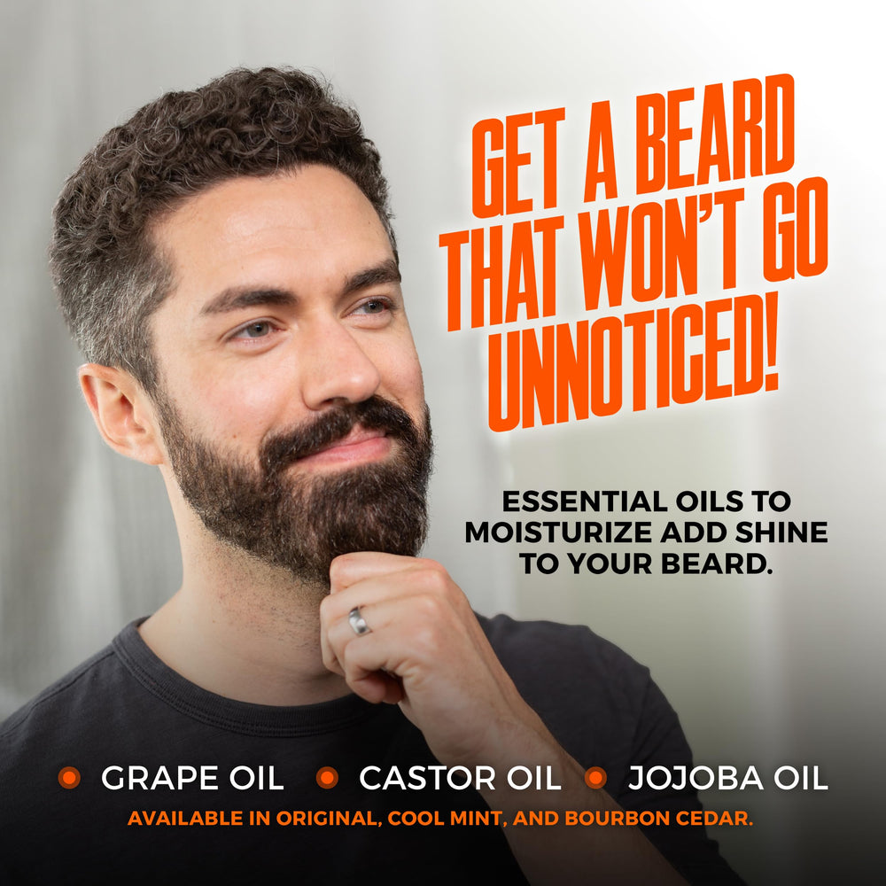 Wild Willies beard oil softening texture – silky smooth beard hairs.