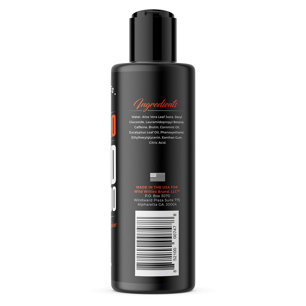 Man grooming different beard types with Wild Willies products