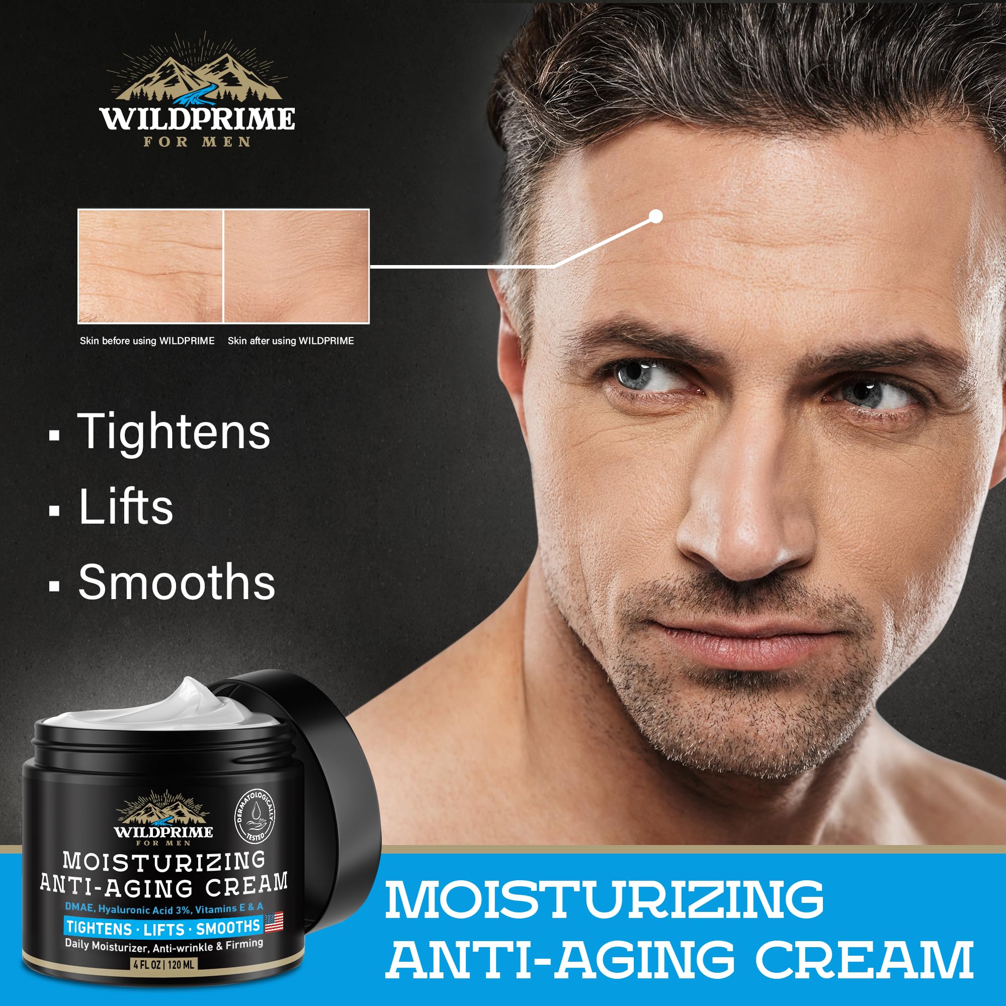 WildPRIME anti-aging formula helps reduce the appearance of fine lines.