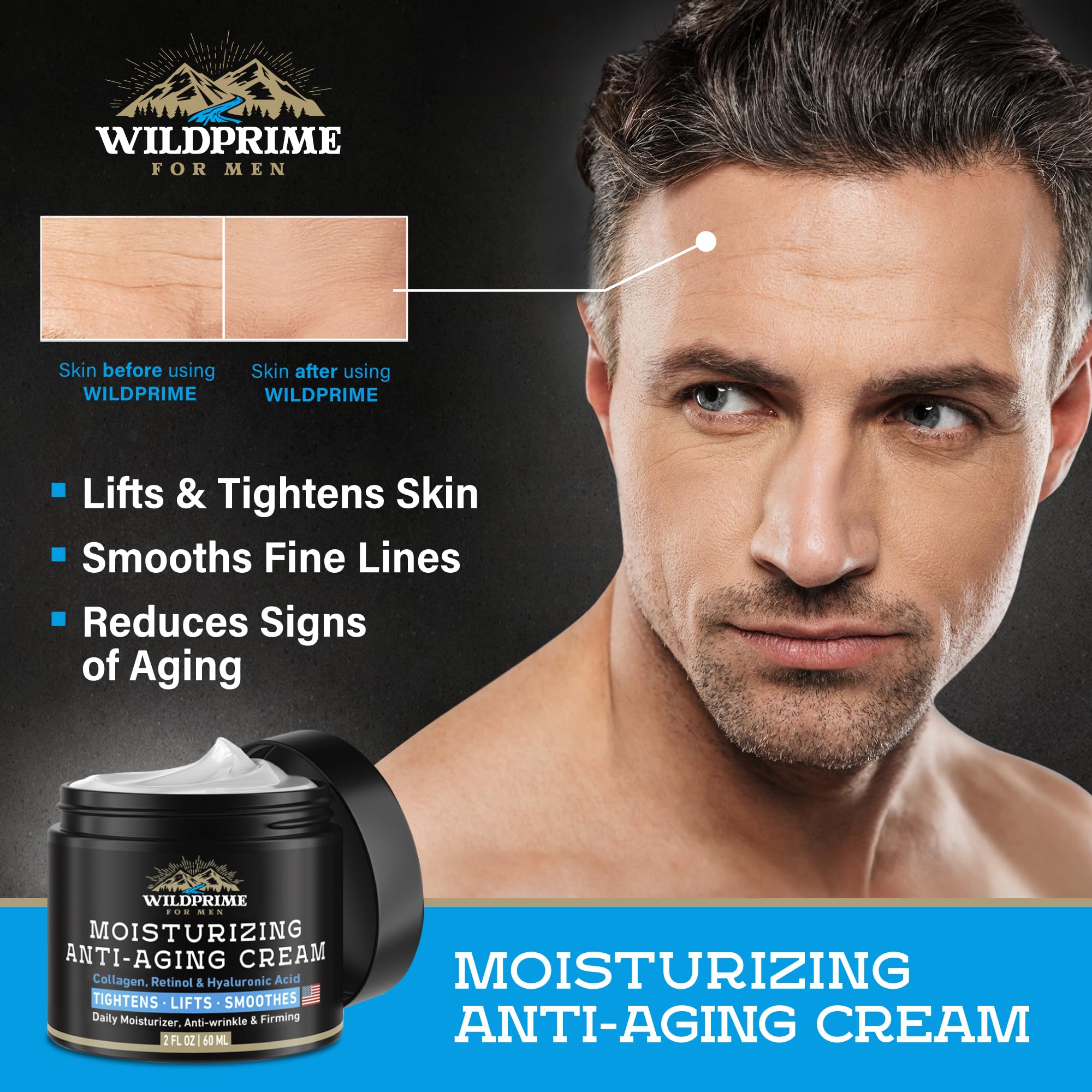 WildPRIME non-greasy texture absorbs quickly for comfortable daily use.