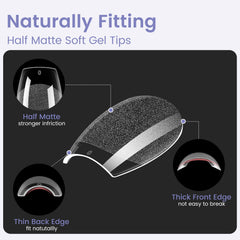 Wilfniee 12 sizes ensure a precise fit across many nails.