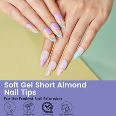 Wilfniee twelve sizes provide full coverage for many nail shapes.