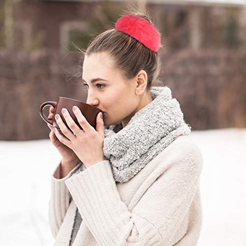 WILLBOND fuzzy scrunchies key ring idea doubles as a cute charm.