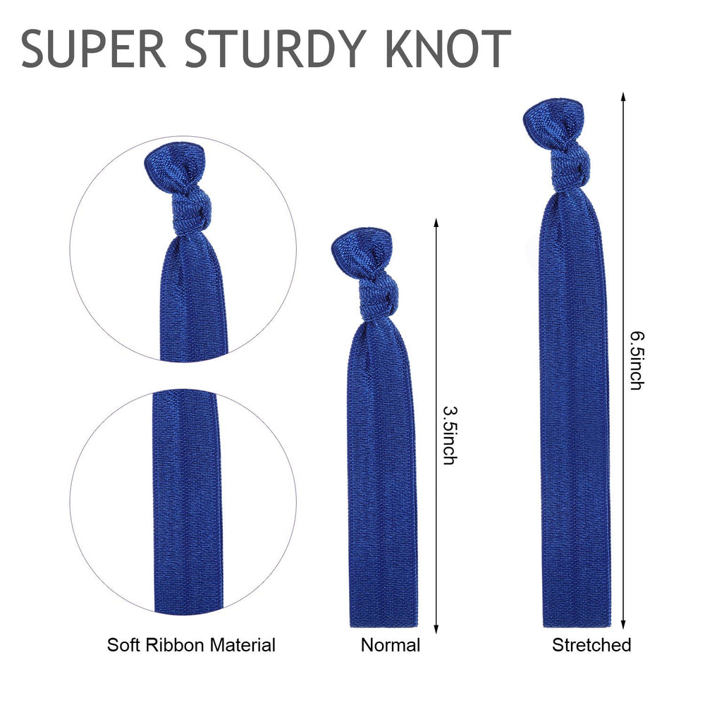 WILLBOND hair ties are washable and durable, maintaining color and shape.