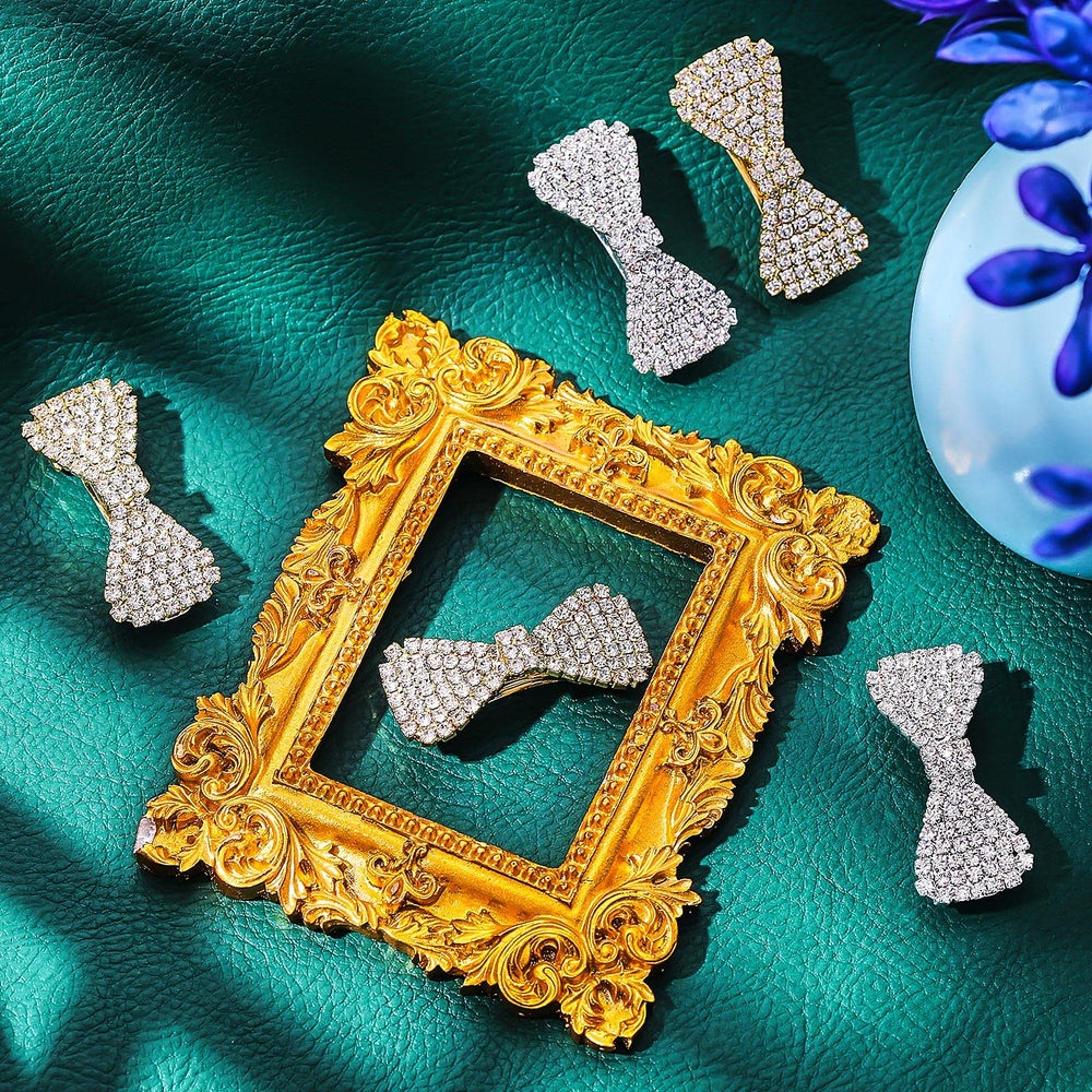 Willbond rhinestone barrette close-up on sturdy alloy for daily wear