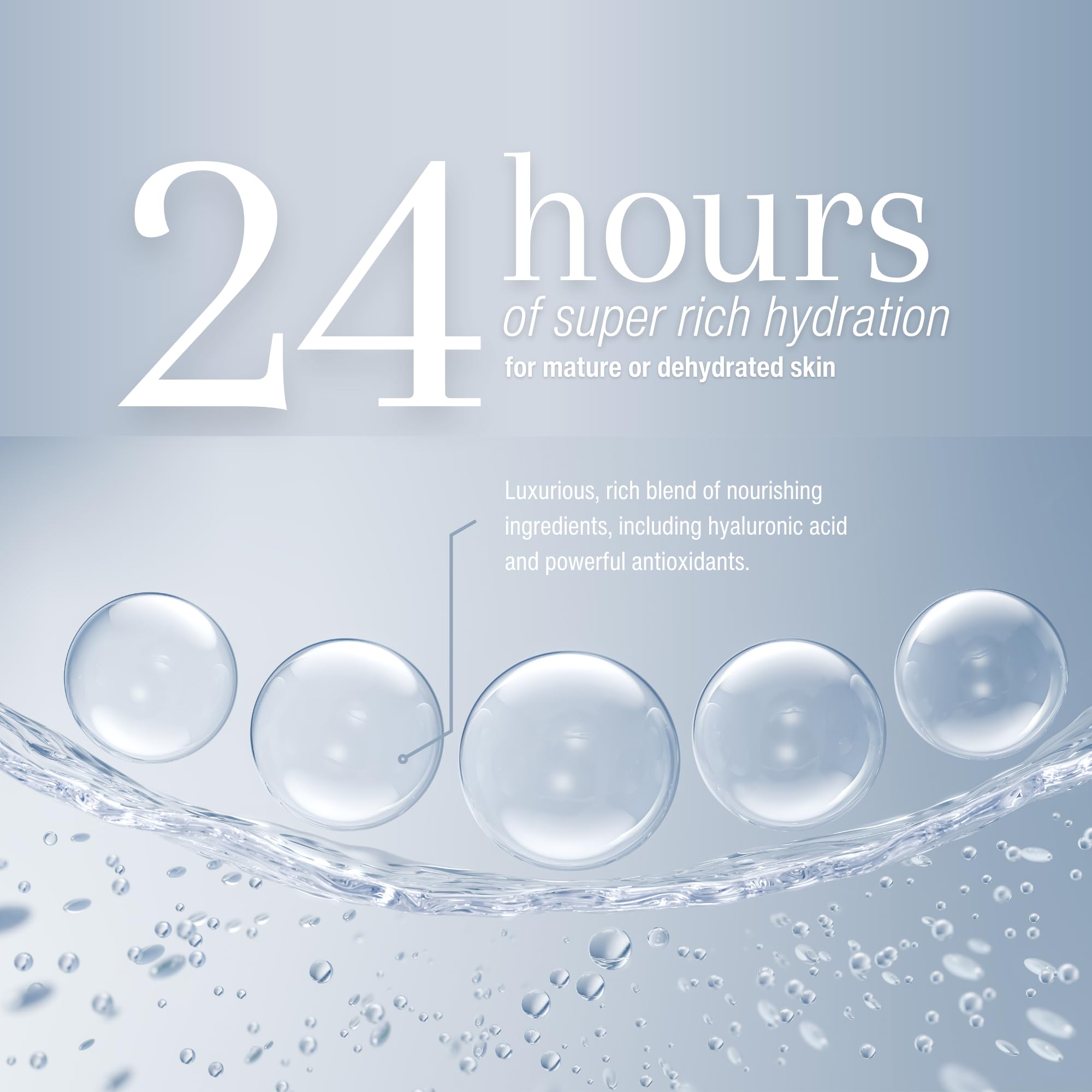 Wilma Schumann Moisture Intensiv Restorative Cream dispensing view highlights easy daily application.