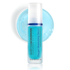 Wilma Schumann Oxygen Serum bottle showing compact hydration for daily use