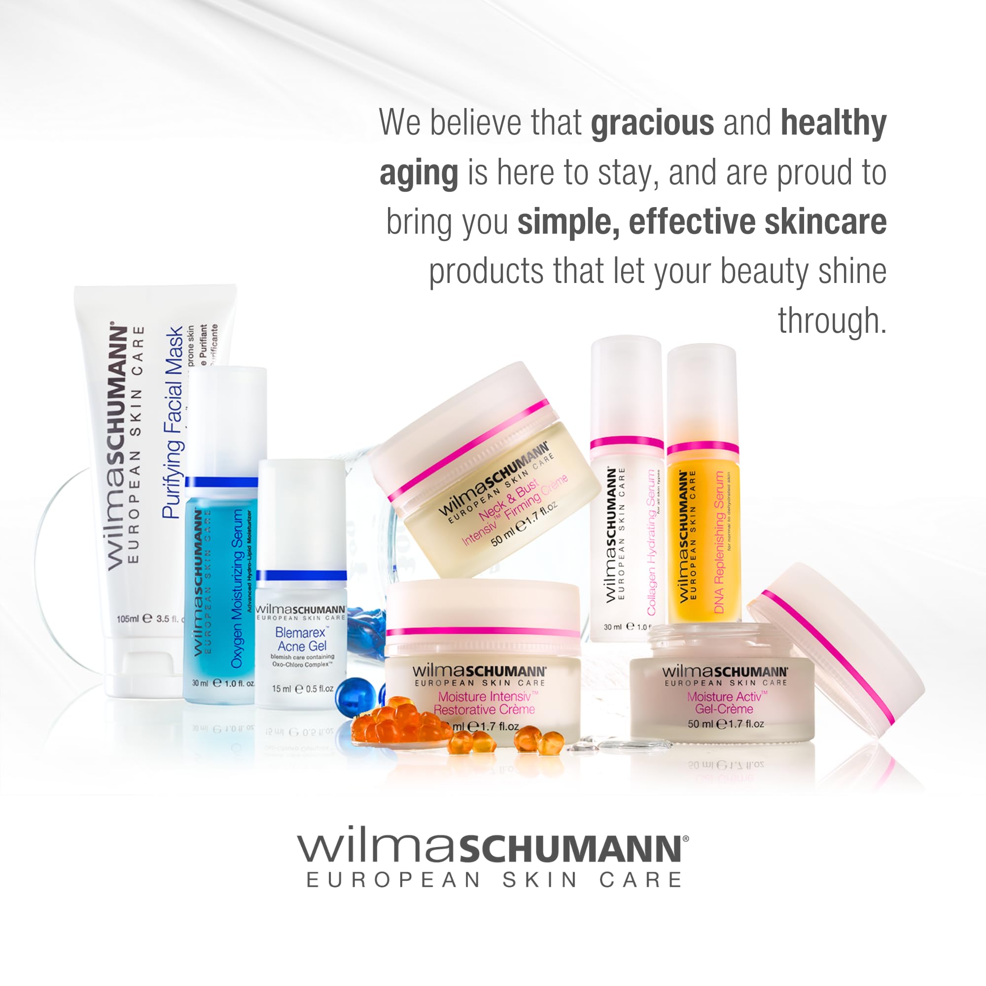 Face-friendly 1 oz bottle on bathroom counter for daily hydration
