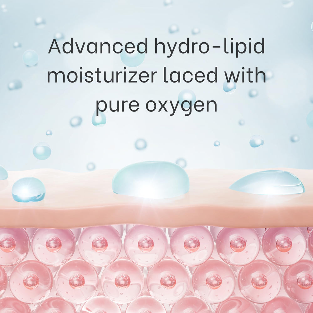 Packaging for Wilma Schumann Oxygen Serum designed for easy daily use.