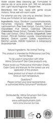 Wilma Schumann Purifying Cleanser gel texture close-up for gentle cleansing
