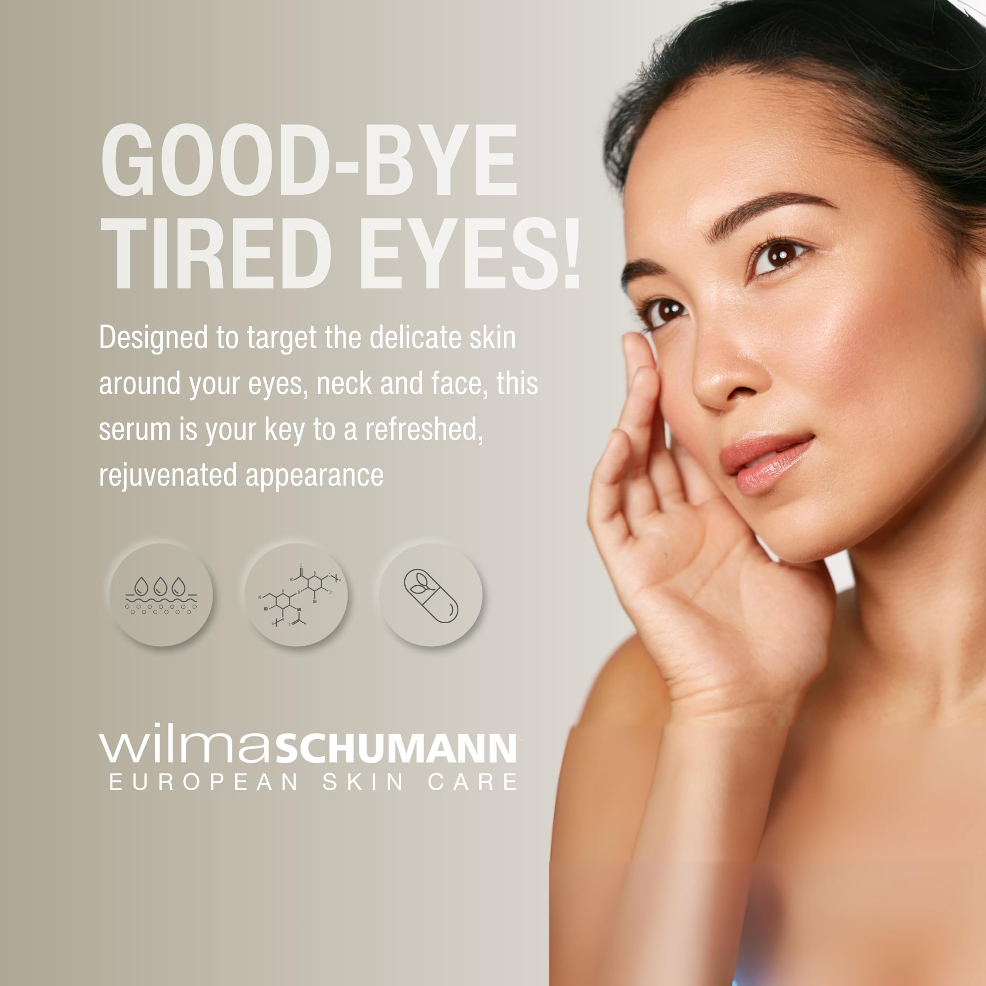 Wilma Schumann horse chestnut seed visual supports firm-looking eye contour