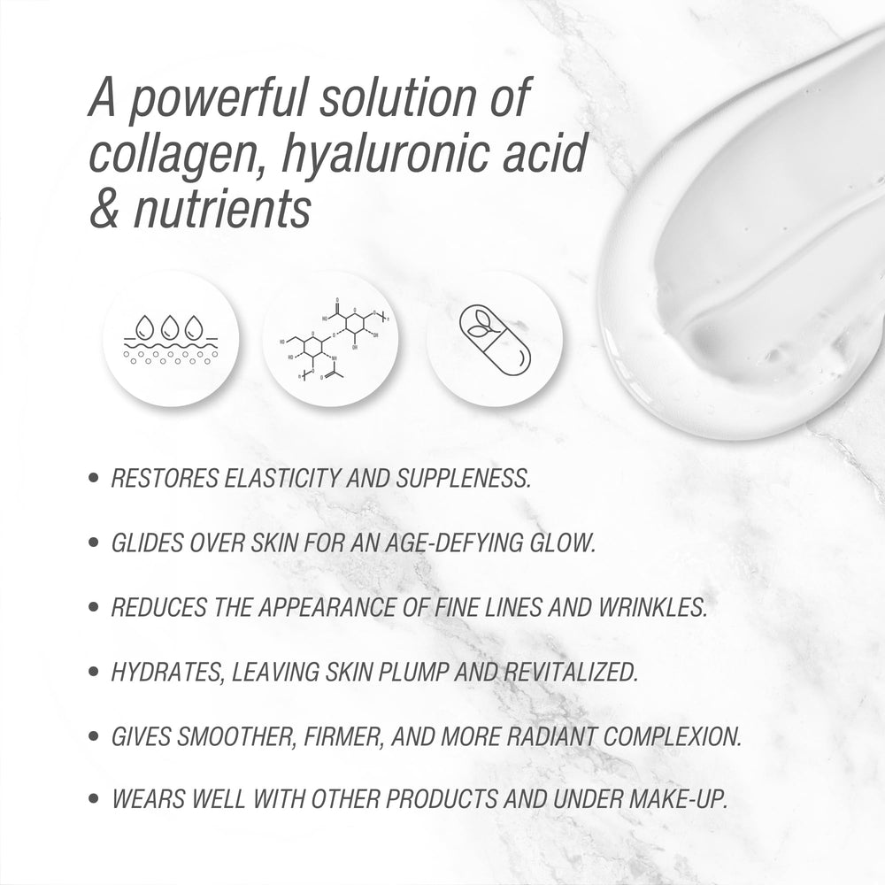 WILMA SCHUMANN serum pump demonstrates convenient, fast absorption