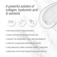 WILMA SCHUMANN serum pump demonstrates convenient, fast absorption