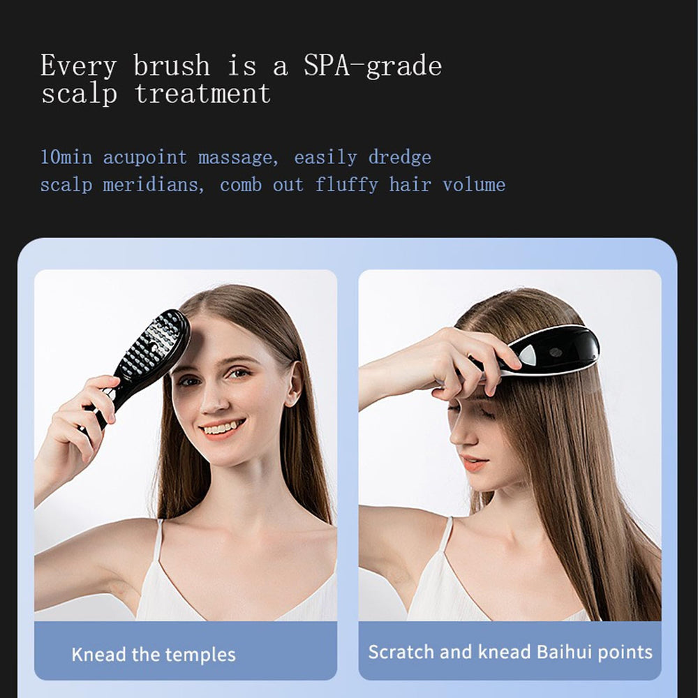 Battery-powered massager delivering gentle vibrations for stress relief