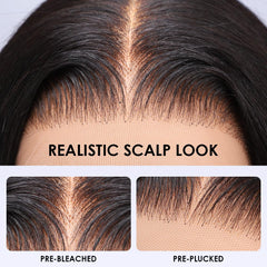 Wingirl pre-plucked baby hair creates a natural hairline and versatile style