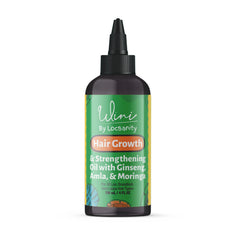 Wini by Locsanity bottle pour demonstrates easy, non-greasy application for locs.
