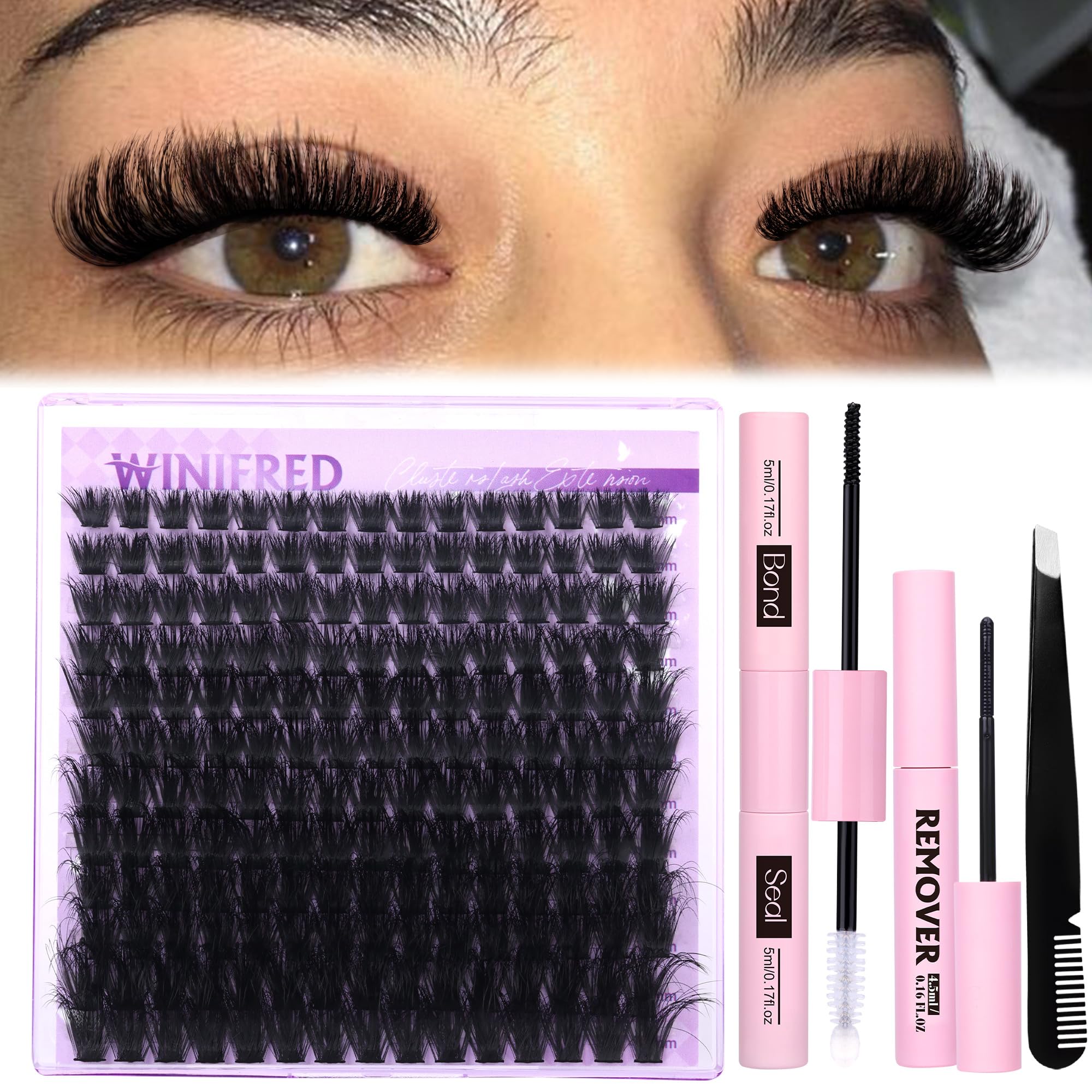 Winifred beginner-friendly lashes for easy at-home practice