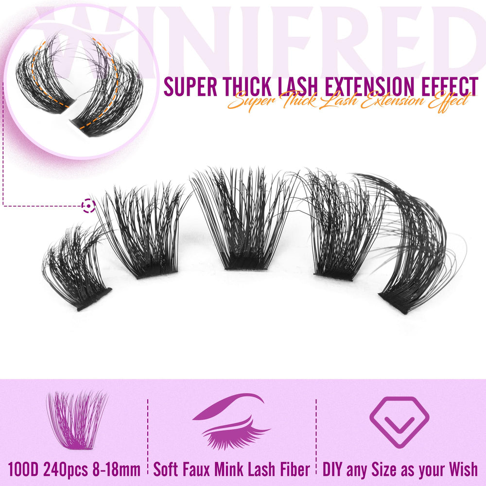 Winifred lash tweezers for precise, quick placement