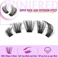 Winifred lash tweezers for precise, quick placement