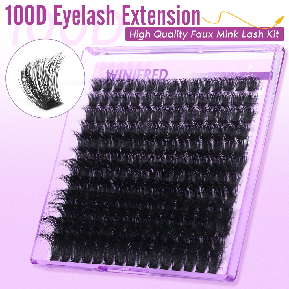 Winifred 8mm-18mm lash lengths enable versatile styles