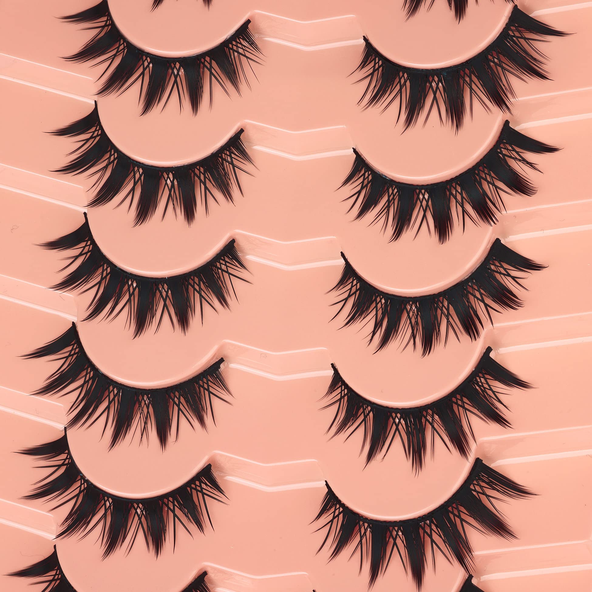 Winifred manga cat eye design adds natural-looking drama.