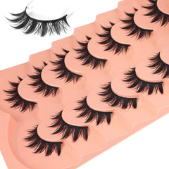 Winifred thicker spiky manga lashes deliver defined eyes.
