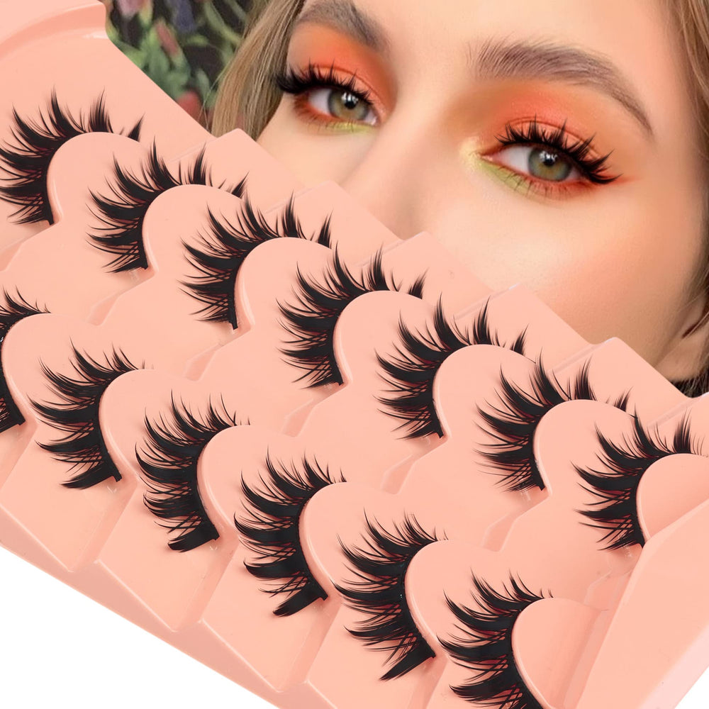 Winifred thicker spiky manga lashes for strong daily definition.