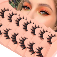 Winifred thicker spiky manga lashes for strong daily definition.