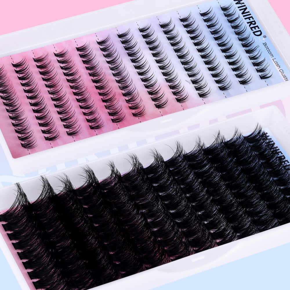 Winifred travel-pack lashes convenient for on-the-go touch-ups.