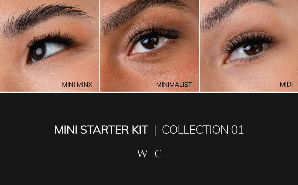WinkClique Midi lash style provides balanced doll-eye look