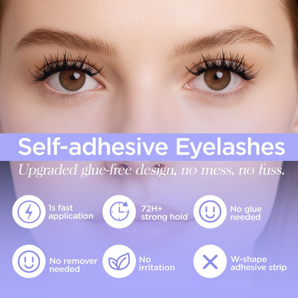 WINKGIGGLE beginner-friendly application steps shown for quick lash styling
