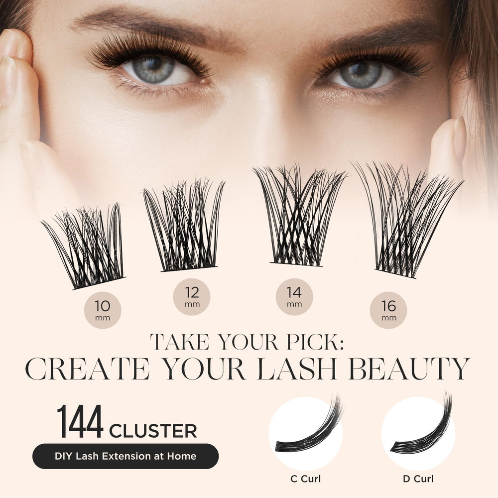 WINKGIGGLE Plume clusters deliver salon-quality look in minutes at home