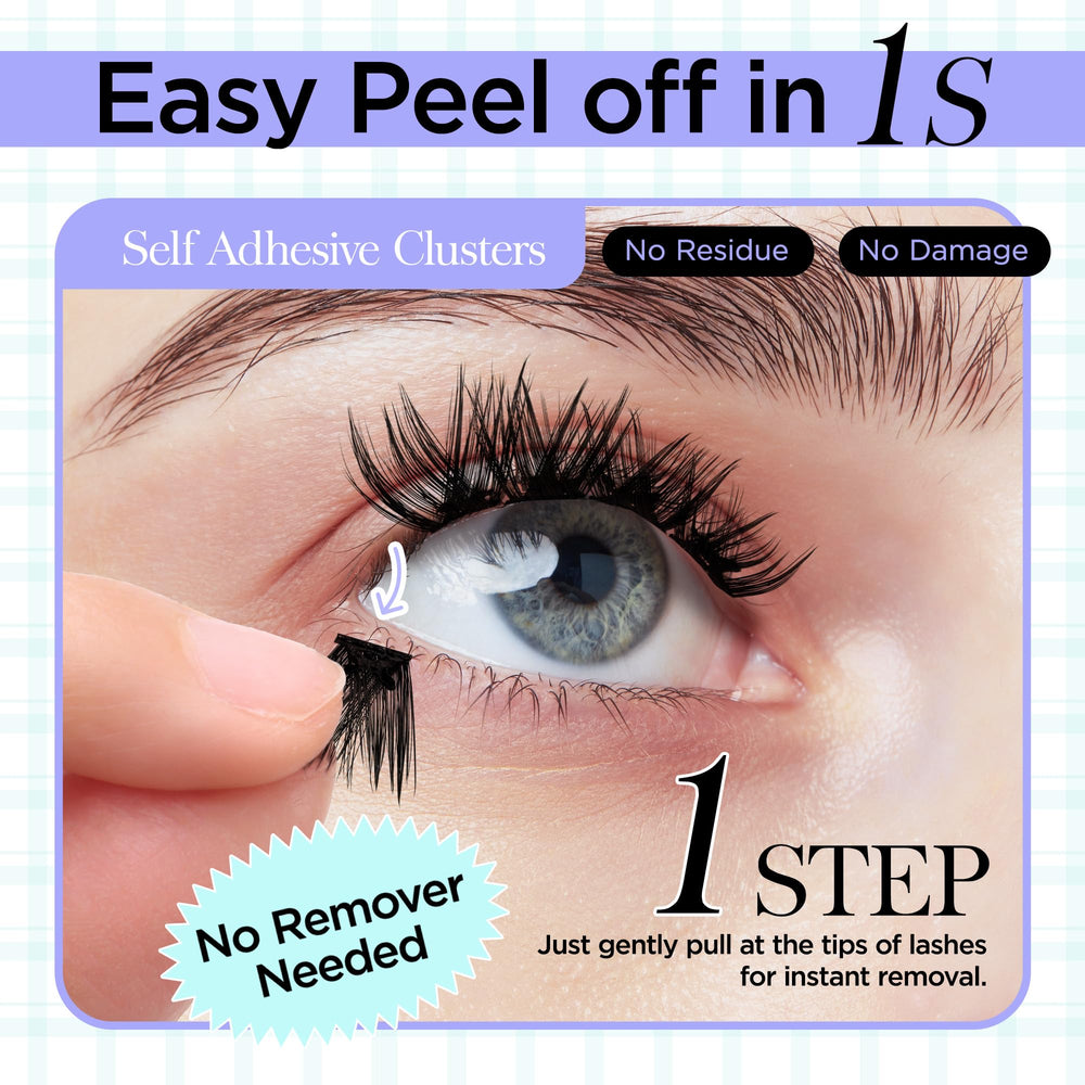 WINKGIGGLE soft natural-look fibers create wispy everyday lashes