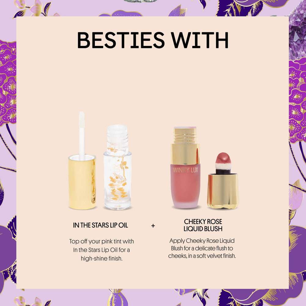 Plastic-neutral packaging badge on Winky Lux Amethyst Glimmer Balm