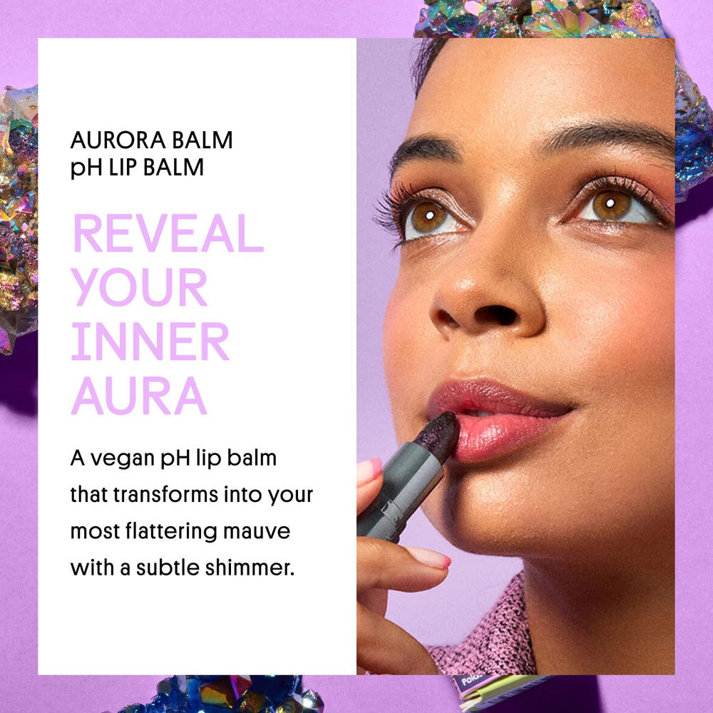 Winky Lux Aurora Glimmer Balm color-changing tint adapts to your lip pH