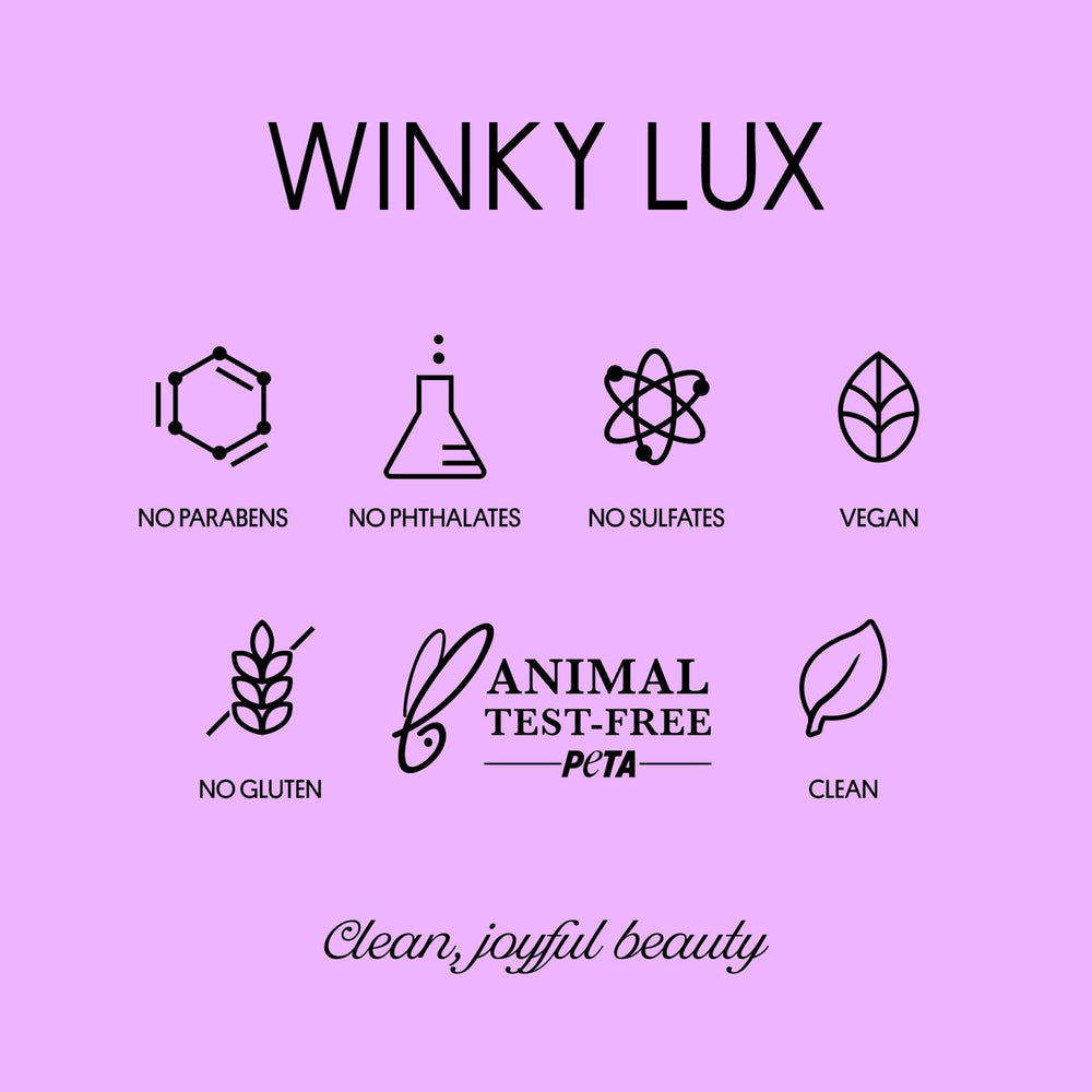 Winky Lux Aurora Glimmer Balm compact travels easily for on the go touch ups
